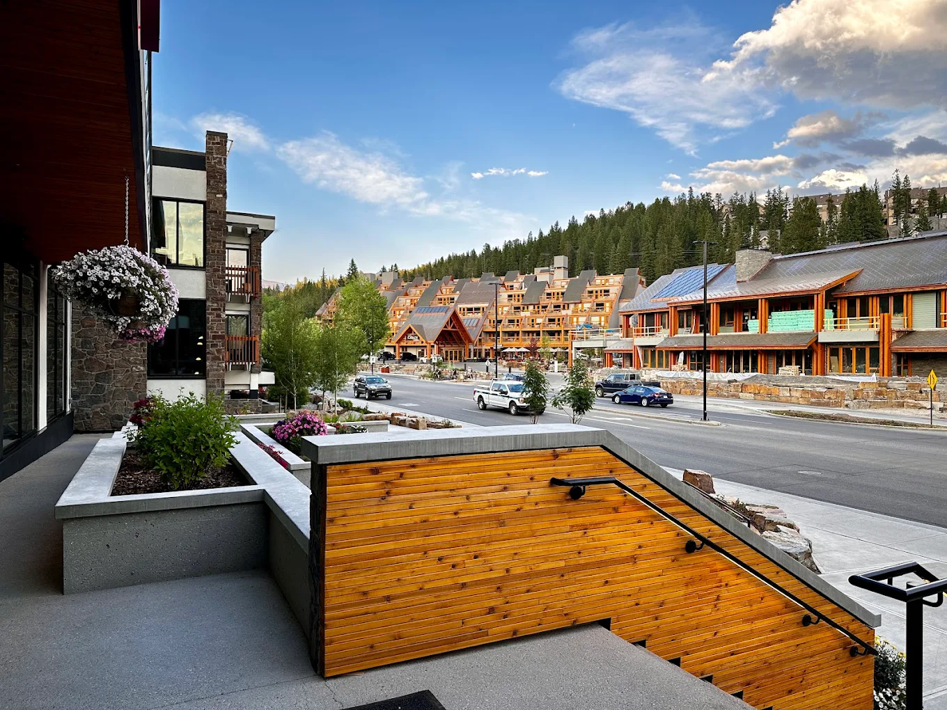Moxy Banff exterior, Banff Avenue
